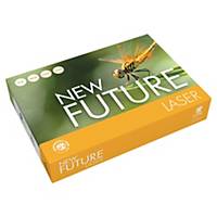 Papel New Future Laser - A4 - 80 g/m2 - Caja de 5 paquetes 500 hojas