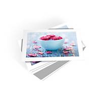 Cartes de voeux avec image fleurs dans un bol d eau - pack de 6