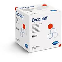 Eycopad sterile eye compresses, 70 x 85 mm, white