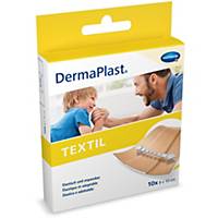 Textile DermaPlast quick wound dressing, 8 x 10 cm, skin-coloured