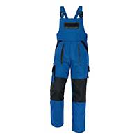Pracovní kalhoty s náprsenkou CERVA MAX, velikost 52, modročerné