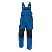 Pracovní kalhoty s náprsenkou CERVA MAX, velikost 56, modročerné