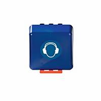 Aufbewahrungsbox für Kapselgehörschützer, B236xT125xH225mm, blau