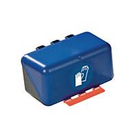 Aufbewahrungsbox für Handschuhe, B236xT120xH120 mm, blau