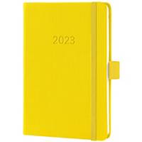 Taschenplaner Sigel Conceptum Pure, Hardcover, 1 Woche auf 2 Seiten, gelb