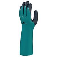 Deltaplus Chemsafe VV835 Green & Black Gloves Size 11