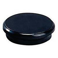 Dahle ronde magneet, 24 mm, zwart, per 10 magneten
