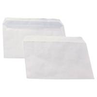 Lyreco Self Seal Envelopes C4, 229x324mm, White, Box of 500