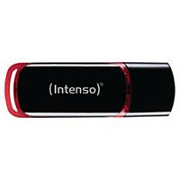 Clé USB Intenso Business Line - USB 2.0 - 8 Go - noir/rouge