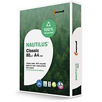 Copy paper Nautilus Classic A4, 80 g/m2, white, pack of 500 sheets