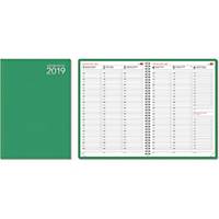 CC 2739 Aikamuistio pöytäkalenteri irtokansissa A4, vihreä
