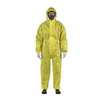 ANSELL 3000 MICROCHEM COVERALL YLLW XL