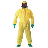 ANSELL 3000 MICROCHEM COVERALL YLLW XL