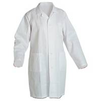 Pánský pracovní plášť Fern, velikost 62, bílý