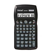 Rebell SC2030 tudományos számológép, 10 számjegyű kijelző, fekete