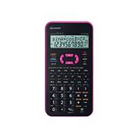 Vědecká kalkulačka Sharp EL-531XH, 2-řádkový 11-místný disp., růžová