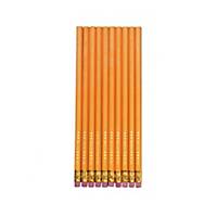 Herlitz radíros ceruza, HB, 2 számú vastagság, 10 darab/csomag