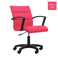 ACURA NP-01/AP OFFICE CHAIR FABRIC PINK