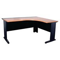 ACURA โต๊ะทำงานไม้ JKS-6266 เชอรี่/ดำ ขวา
