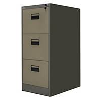 WORKSCAPE ZD-743 Filing Cabinet 3 Drawers Grey