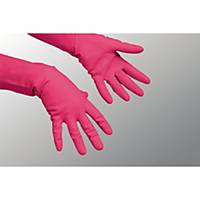 Glove Multipurpose - Der Feine, Vileda Professional, L, red, 1 pair