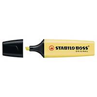 Stabilo Boss Original Pastel Highlighters Pack of 10 Milky Yellow