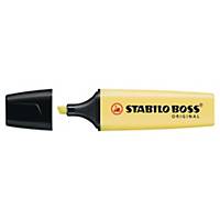 Marcador fluorescente Stabilo Boss - amarillo pastel