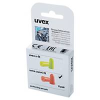 UVEX COM4-FIT EAR PLUGS - PACK OF 5