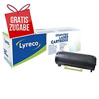 Lyreco kompatibler Lasertoner Lexmark 50F2H00, schwarz