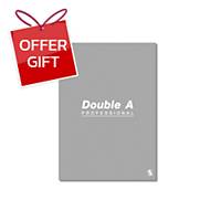 DOUBLE A NOTEBOOK 70 GRAM 40 SHEETS B5 GREY