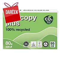 Recyklovaný papier Evercopy plus, A4, 80 g/m², biely, 5 x 500 listov