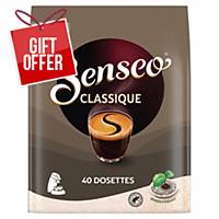 PK 40 SENSEO CLASSIC ROAST COFFEE PADS