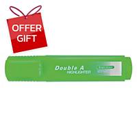DOUBLE A FLAT HIGHLIGHTER BRIGHT GREEN