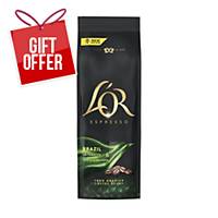 L OR Brasil Premium Coffee Beans, 500g
