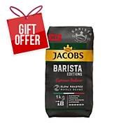 Jacobs Barista Espresso Italiano Coffee Beans, 1kg