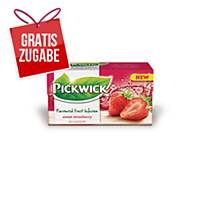 Pickwick Tee, Erdbeere, 20 Beutel á 2 g