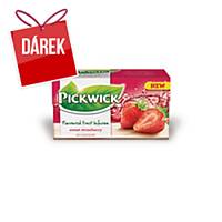 Čaj Pickwick, sladká jahoda, 20 sáčků, á 2 g