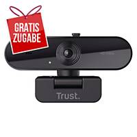 Trust TW-200 Webkamera, Full HD (920 x 1080 Pixel), 1080p, schwarz