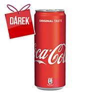 Coca-Cola plechovka 0,33 l, balení 24 ks