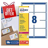 Avery L7165 laser labels Jam Free 99,1x67,7mm - box of 800