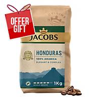 JACOBS ORIGINS HONDURAS COFFEE BEANS 1KG
