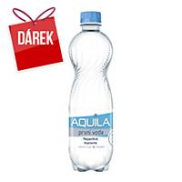 Pramenitá voda Aquila První voda, neperlivá, 0,5 l, balení 12 kusů