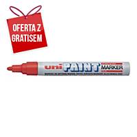 Marker olejowy UNI PX-20 Paint, okrągła końcówka czerwony