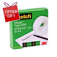 SCOTCH Magic Sticky Tape - 18MM X 33M Roll