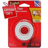 SCOTCH Cat110 Double-Sided Foam Tape 21mm X 1m