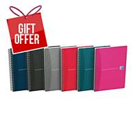 Oxford Office Soft cover notebook A5 squared 5x5 mm 90 pages