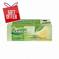 Pickwick Green Tea Bags, 20 Bags