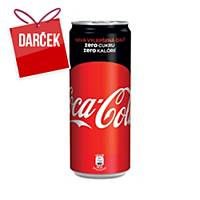 Coca-Cola Zero plechovka, 0,33L, balenie 24 ks