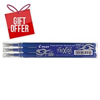 Pilot Refill For Frixion Blue - Pack Of 3