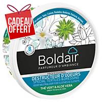 Désodorisant gel Boldair destructeur d odeurs - thé vert & aloe vera - 300 g